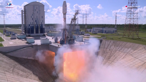 Launch of the "Soyuz-2.1b" launch vehicle