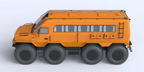 New generation "Zvezda" all-terrain vehicle