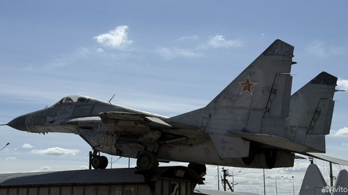 MiG-29 art object for 40 million rubles is being sold in Perm