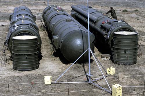 Связка из трёх ракет РСД-10