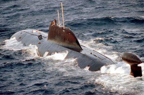 Submarine K-322 "Kashalot" of Project 971 "Shchuka-B"