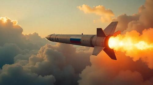 AI illustration of the &nbsp;"Oreshnik" rocket