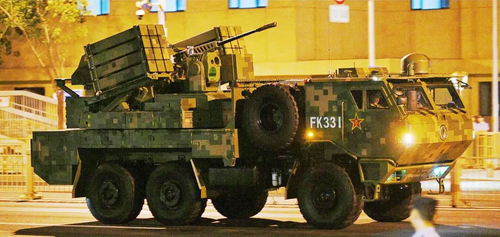 FK-3000 на репетиции парада 