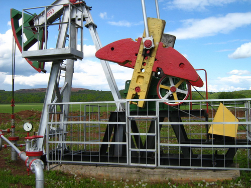Oil well in Tatarstan