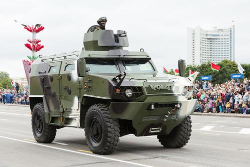Volat V1 at the parade on the occasion of the Independence Day of Belarus with the participation of the Western Military District
