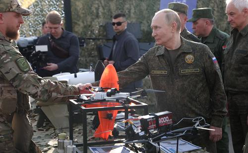Путин на полигоне «Мулино»