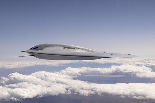 Перспективный американский стратегический бомбардировщик B-21 Raider