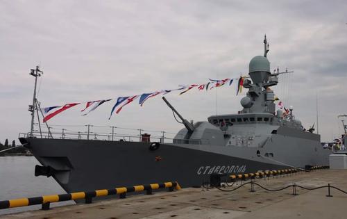 Small missile ship "Stavropol" of project 21631 "Buyan-M"