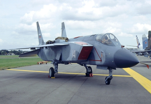 Як-141 на авиасалоне Фарнборо-1992