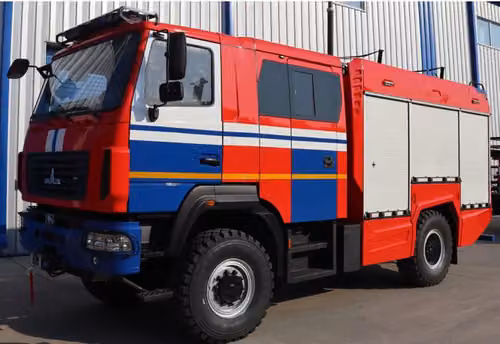 Пожарная автоцистерна на шасси МАЗ-6302