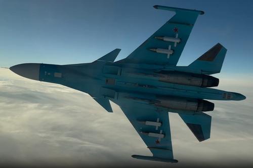 Su-34 con cuatro FAB-500 bajo las alas