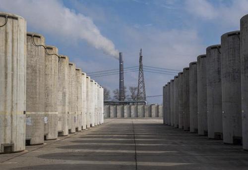Dry spent nuclear fuel storage facility at Zaporizhzhia NPP