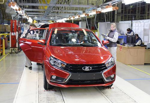 Lada Vesta до 2022 года сходила с конвейера в Ижевске