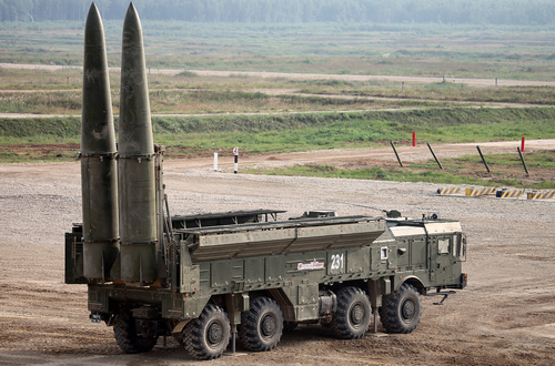 cамоходная пусковая установка 9П78-1 ОТРК 9К720 «Искандер-М»