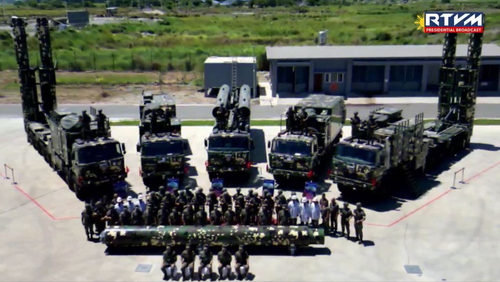 Филиппинские батареи берегового противокорабельного ракетного комплекса BrahMos