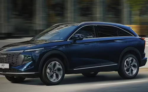 Haval crossovers are assembled in Russia, Haval F7 in the picture