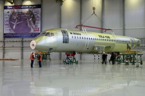 SSJ-100 airframe