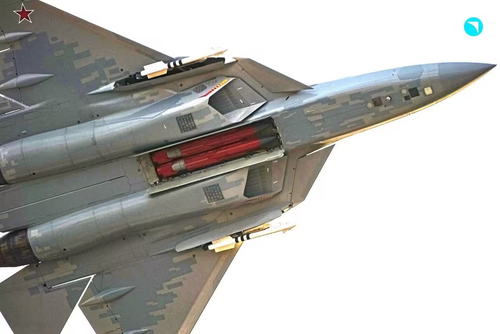 Внутренние отсеки вооружений Су-57Э