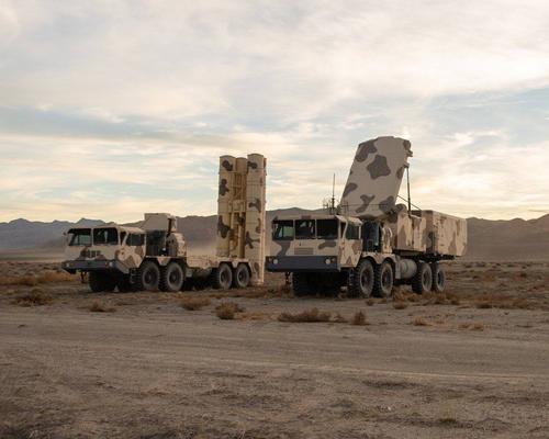 Maqueta del SAM S-300 en EE. UU.