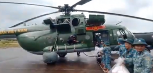 Mi-17 de la Fuerza Aérea de Vietnam