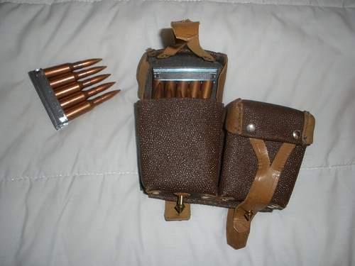 Ammunition for the Rifle, Loaded into Cartridge Clips