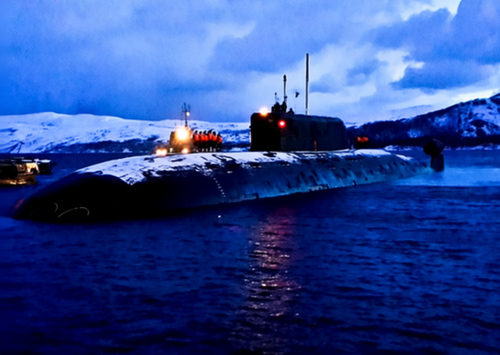 Nuclear submarine "Nizhny Novgorod", 2013