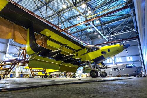 Aircraft developed by SibNIA specialists "Partisan"