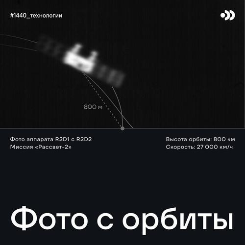 Спутник&nbsp;«Рассвет-2» на орбите