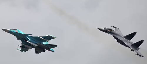 Su-34 y Su-35S