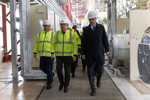 El jefe de "Rosatom", Alexey Likhachev, y el ministro de Energía de Turquía, Alparslan Bayraktar