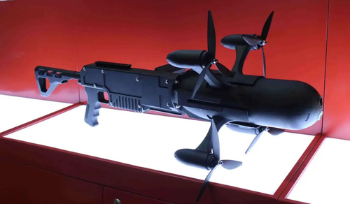 Dron interceptor y sistema de lanzamiento