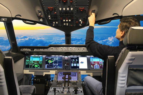 Кабина Ту-214