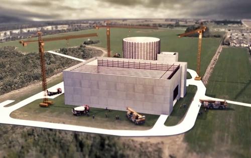 Design layout of Unit No. 3 of the Atucha Nuclear Power Plant in Argentina