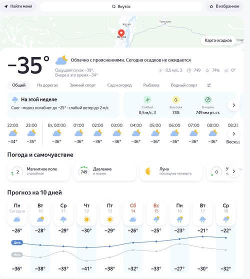 «Яндекс Погода»