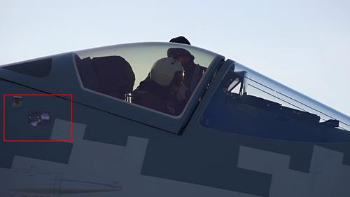 101KS-O module on a Su-57 fighter jet