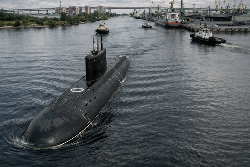 Submarine of project 636.3 "Varshavyanka" 