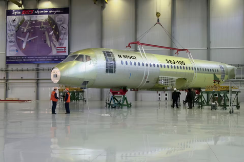 SSJ-100 airframe