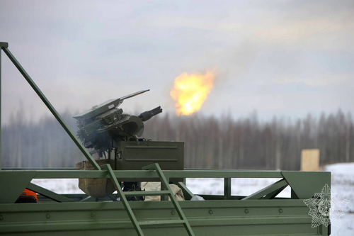 Stationary anti-drone turret 