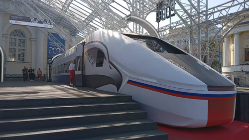 The "Bely krichet" train for the HSR