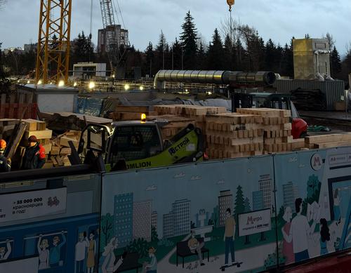 metro construction in Krasnoyarsk