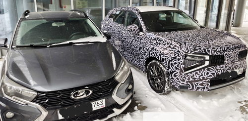 Прототип&nbsp;Lada Azimut из опытно-промышленной партии