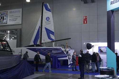 Прототип парусного катамарана Sportcat85