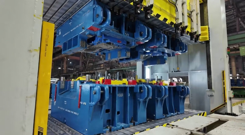 Press line at UAZ plant