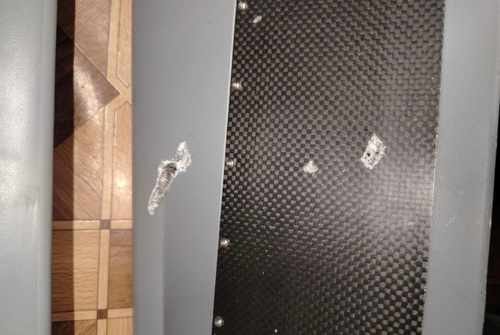 Damage to the "Skat" drone