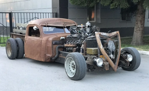 Rat rod based on a Volga