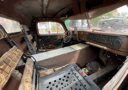 Rat rod based on a Volga