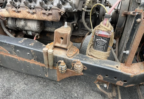 rat rod based on a Volga