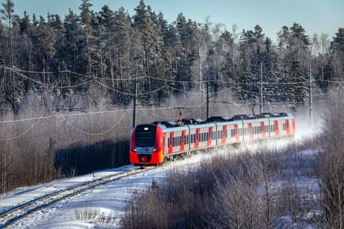 "Lastochka" electric train