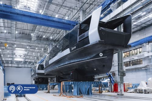 Barco eléctrico del proyecto «Moscú 1.0»