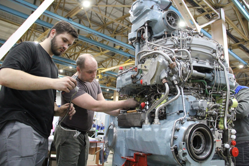 Nuevo motor para el BelAZ